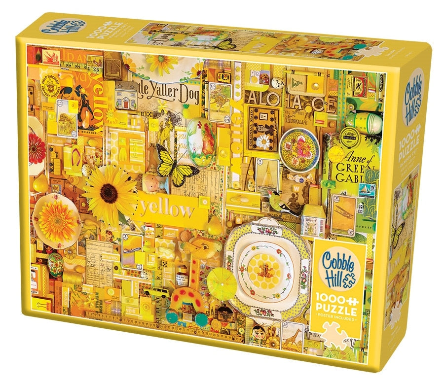 Yellow 1000pc Puzzle image 0